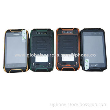 Waterproof Mobile Phones with Dual-SIM Card Model High Resolution, Cheap Low Price, China Made